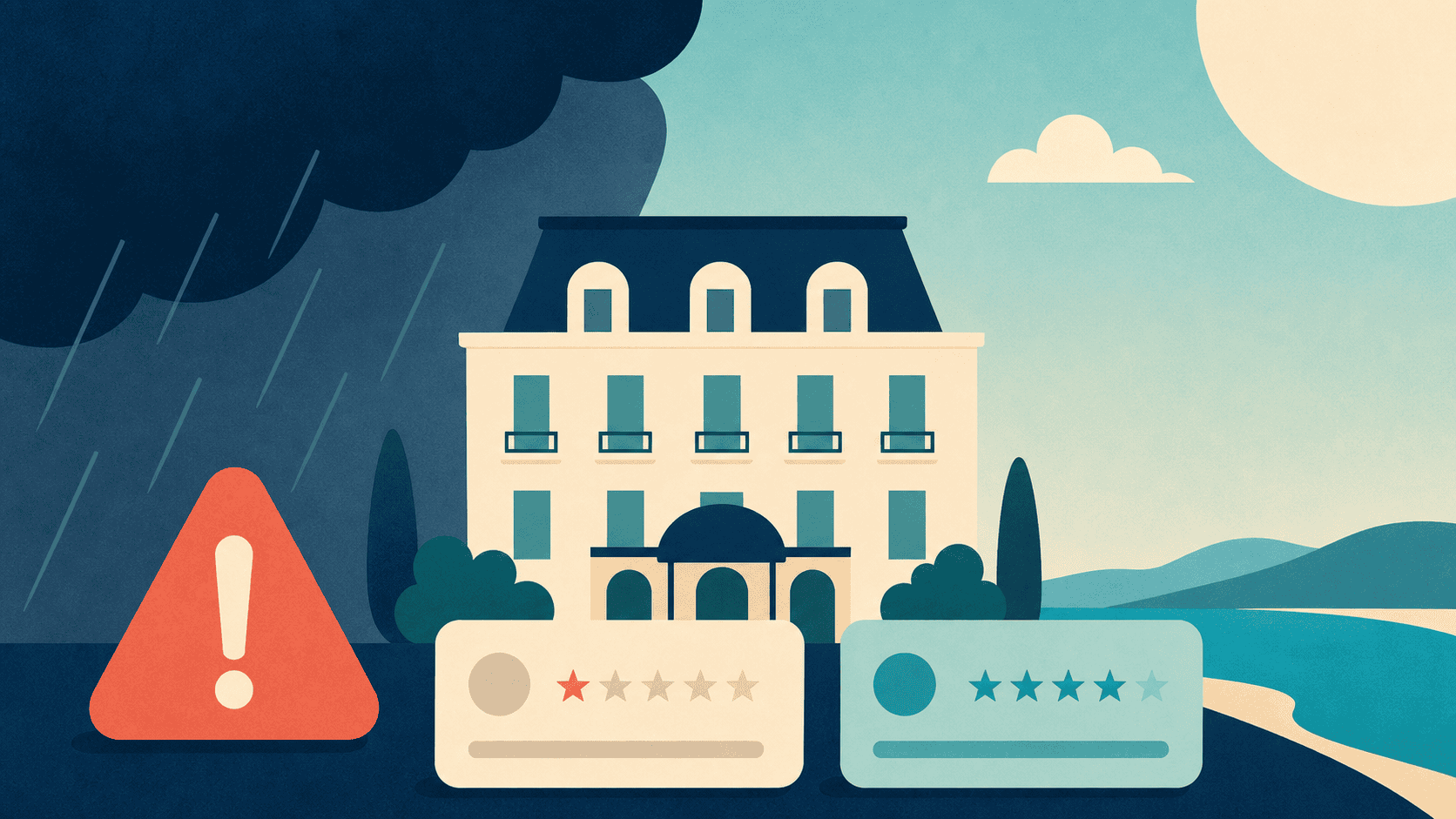 Kritische Hotelbewertung wird eingeordnet